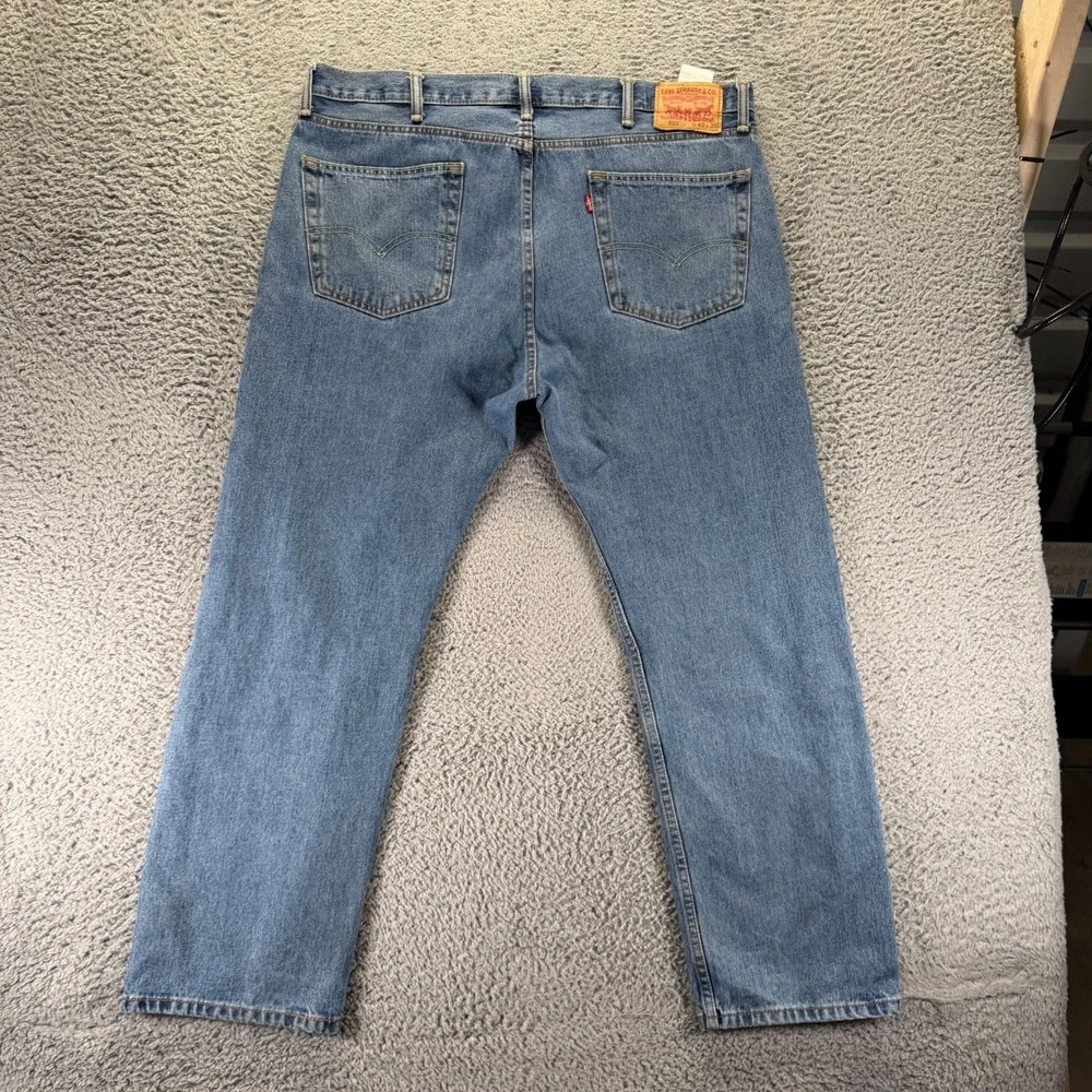 Levi's 505 Jeans Men 40x30 Blue Cotton Denim Straight Travel Workwear Streetwear